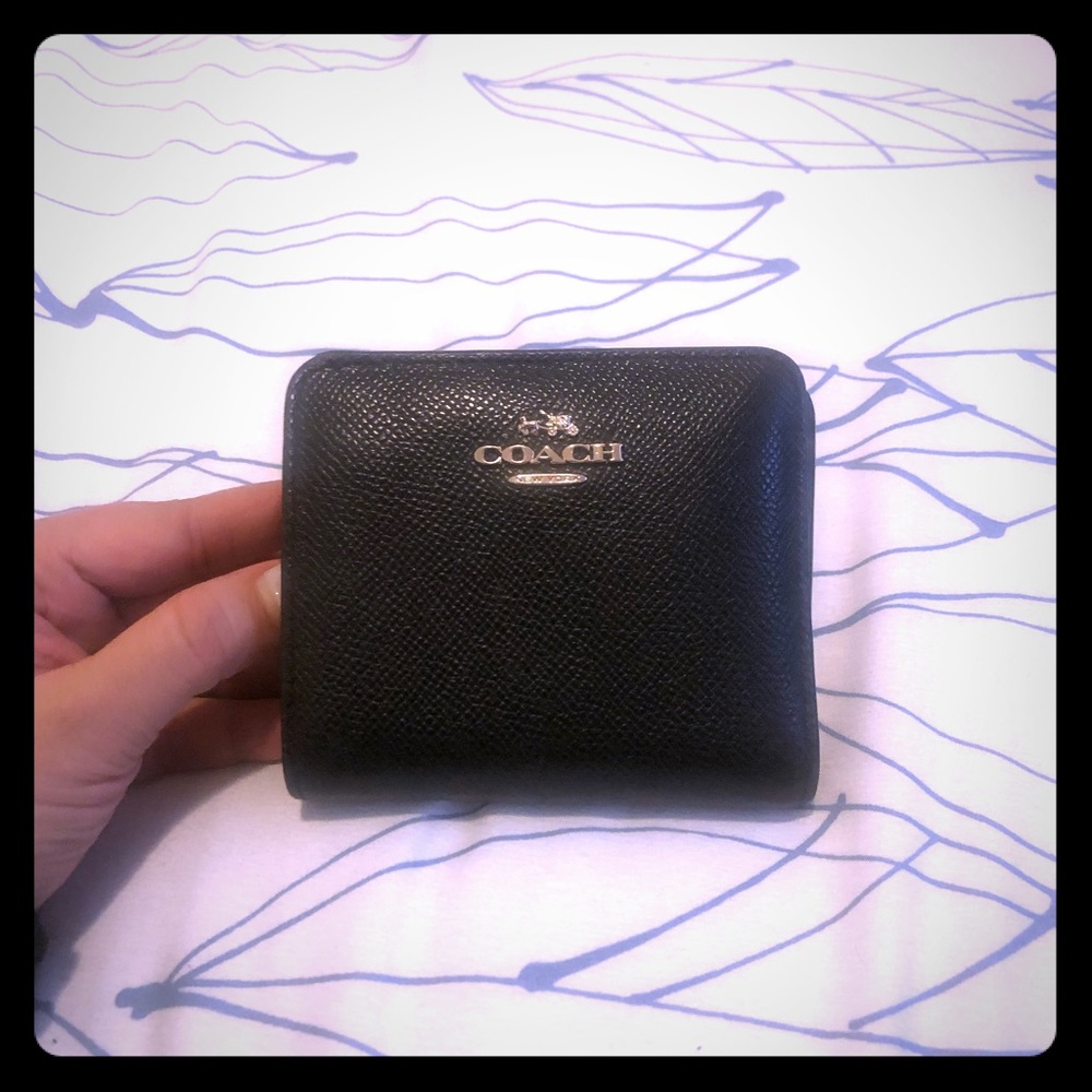 Black coach wallet